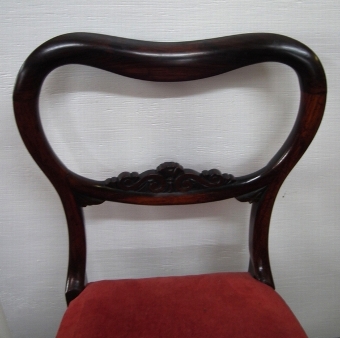 Antique Set of 4 George IV Rosewood Chairs