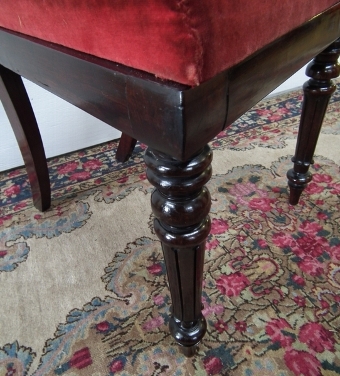 Antique Set of 4 George IV Rosewood Chairs