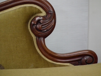 Antique Victorian Chaise Longue