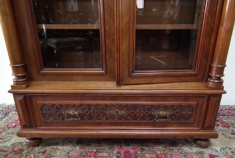 Antique :SALE: French Two Door Walnut Cabinet