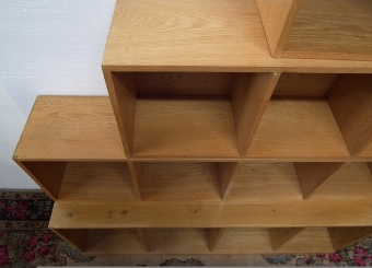 Antique Set of Four Framed Oak Bookshelves