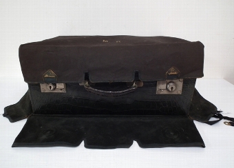 Crocodile Leather Travelling Case