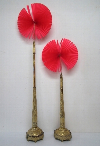 Pair of William IV Patent Fire Screens