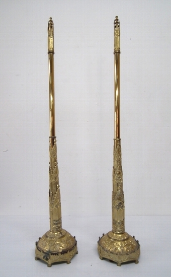 Antique Pair of William IV Patent Fire Screens