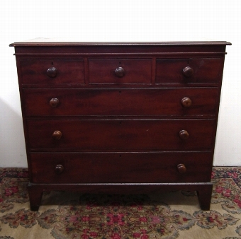 Antique Late George III Painted Chest of Drawers