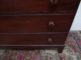 Antique Late George III Painted Chest of Drawers