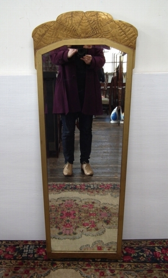 Antique Whytock & Reid Gilded Wall Mirror