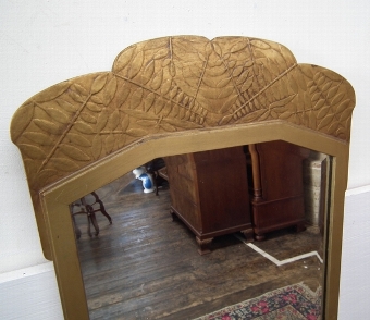 Antique Whytock & Reid Gilded Wall Mirror