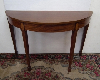 George III Mahogany Hall Table