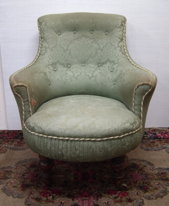 Antique Victorian Tub Chair