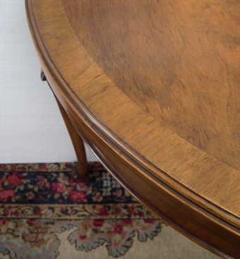 Antique George I Style Walnut Foldover Card Table