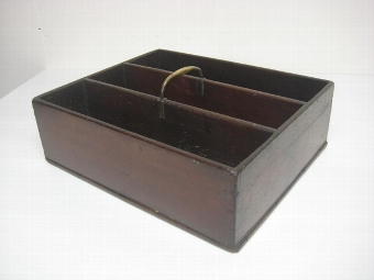 George IV Mahogany Cutlery Box
