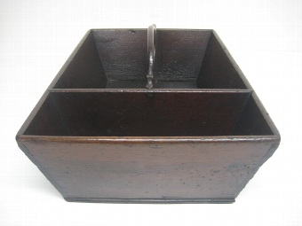 Antique George IV Mahogany Butlers' Cutlery Carrier