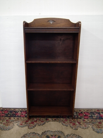 Antique Small Oak Bookcase