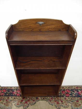 Antique Small Oak Bookcase