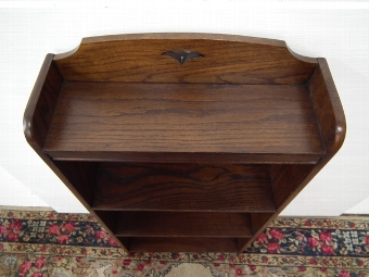 Antique Small Oak Bookcase