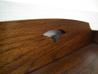 Antique Small Oak Bookcase