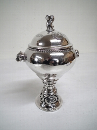 Solid Silver Chalice and Cover