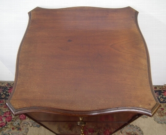 Antique Sheraton Style Mahogany Freestanding Bedside Cabinet