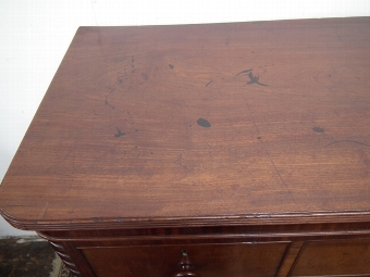 Antique William IV Scottish Mahogany Chest of Drawers
