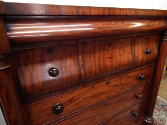 Antique Victorian Classic Scottish Chest of Drawers