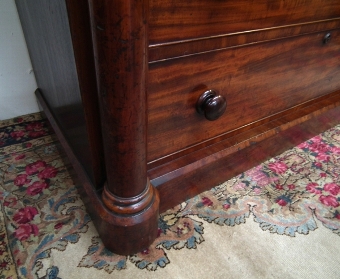 Antique Victorian Classic Scottish Chest of Drawers