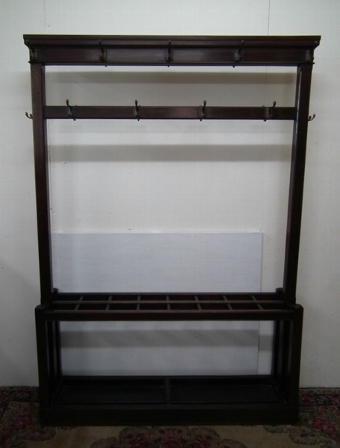 Large Mahogany Stick Stand/Hall Stand