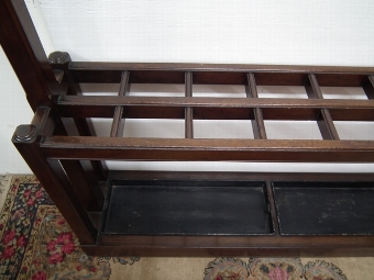 Antique Large Mahogany Stick Stand/Hall Stand