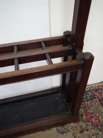 Antique Large Mahogany Stick Stand/Hall Stand