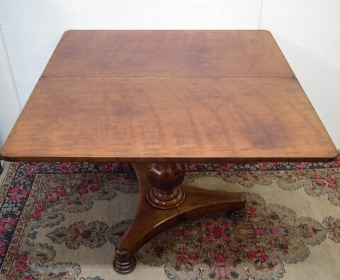 Antique George IV Mahogany Tea Table