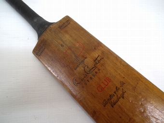 Antique Autographed Cricket Set