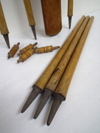 Antique Autographed Cricket Set