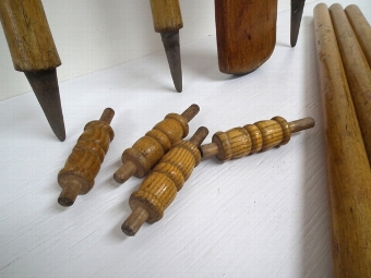 Antique Autographed Cricket Set