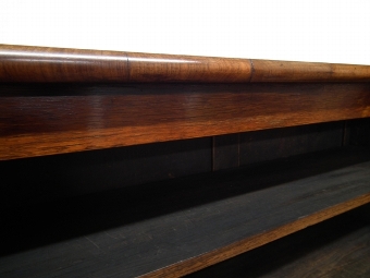 Antique George IV Rosewood Open Bookcase