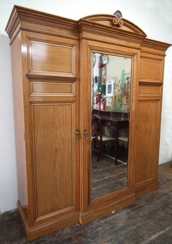 Howard & Son London Satinwood Wardrobe