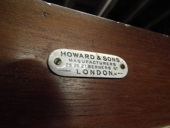 Antique Howard & Son London Satinwood Wardrobe