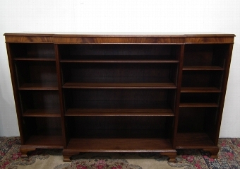 Jenners & Co Edinburgh Mahogany Open Bookcase
