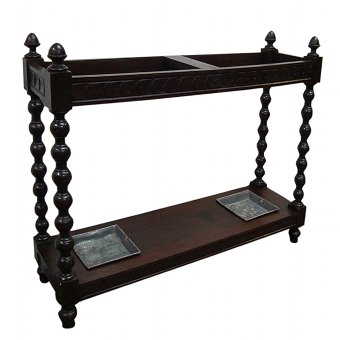 Victorian Oak Stick Stand