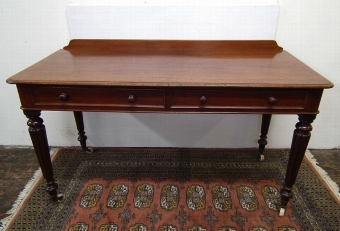 William IV Mahogany Side Table