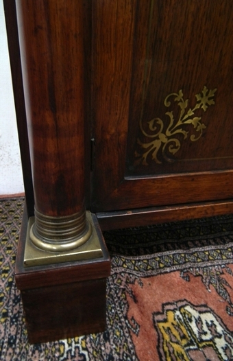 Antique :SALE: Regency Brass Inlaid Rosewood Chiffonier