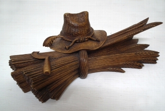 Black Forest Carved Ink Stand