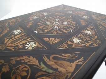 Antique Italian Inlaid Jewellery Box