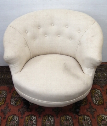 Antique Late Victorian Club Chair