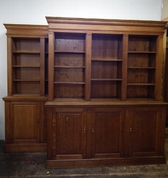 Pair of Scottish Oak Bookcases