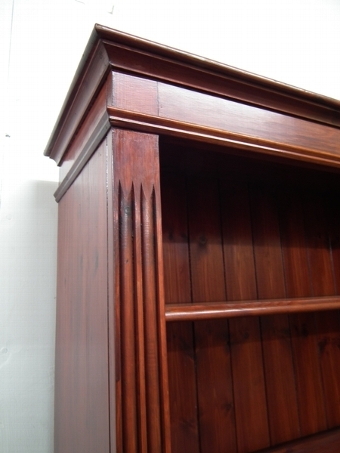 Antique Pine Open Bookcase