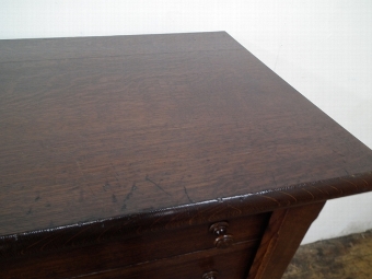 Antique Scottish Oak Wellington Chest