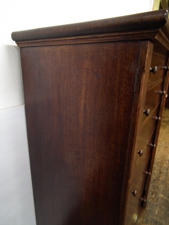 Antique Scottish Oak Wellington Chest