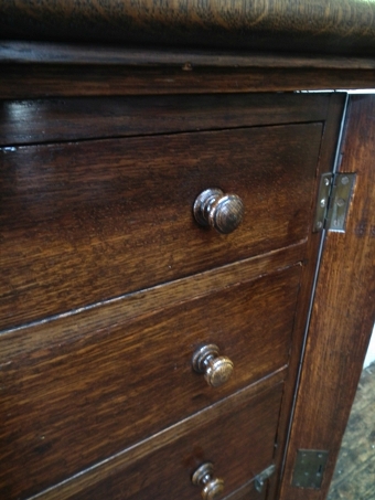 Antique Scottish Oak Wellington Chest