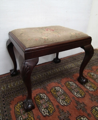 George II Style Rectangular Stool