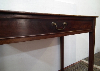 Antique George III Mahogany Side Table